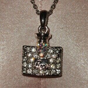Cecil Mcbee Necklace Costume Jewelry Perfume Charm Pendant Gyaru Gal Style Y2K